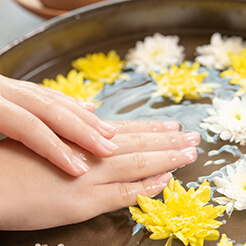 Pedicure unghie